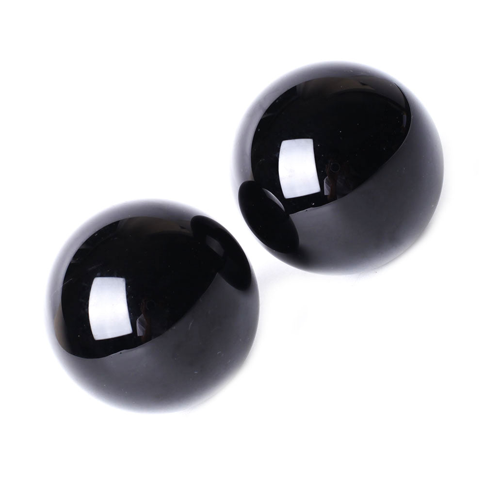 6cm Black Obsidian Crystal Sphere