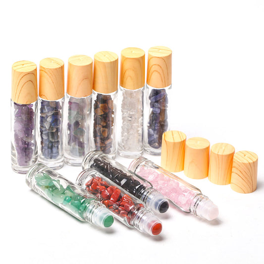 3.4" Crystal Oil Rollers 10 Pieces