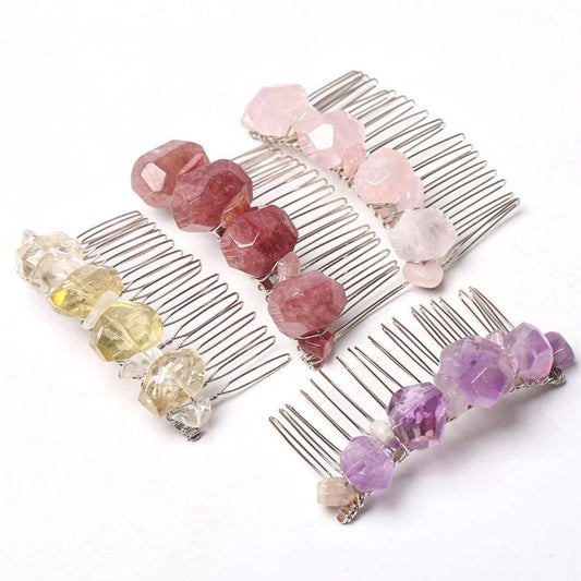 Crystal Crown Comb