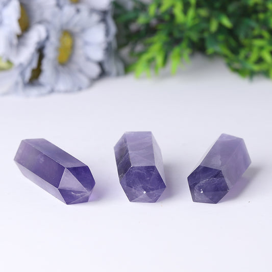 Wholesale Natural Healing Stone Purple Fluorite Points