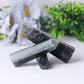 Wholesale Natual Crystal Healing Moss Agate Point Wand Tower