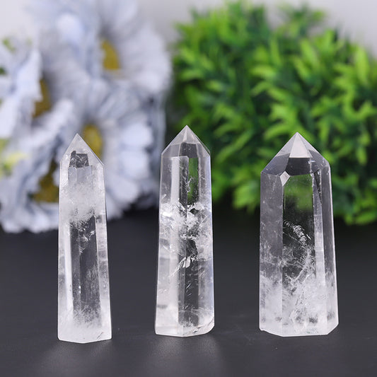 Wholesale Healing Stone Natural Clear Quartz Point Tower for Sale