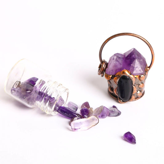 Amethyst Crystal Pendant