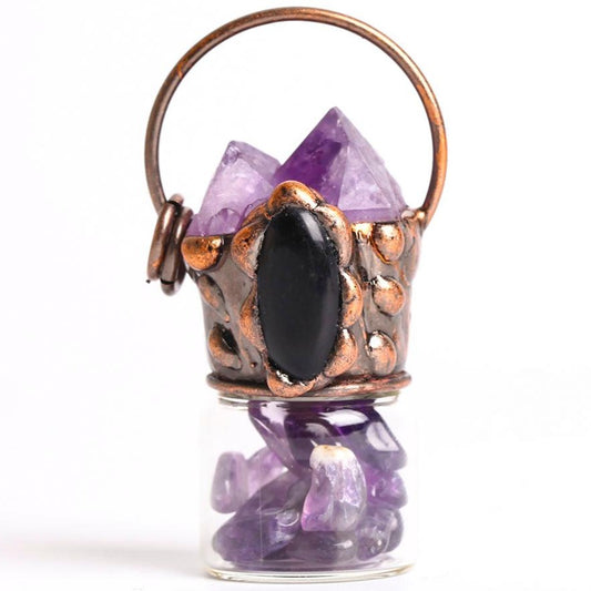 Amethyst Crystal Pendant