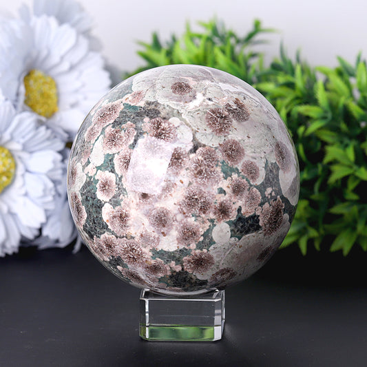 Firework Agate Sphere