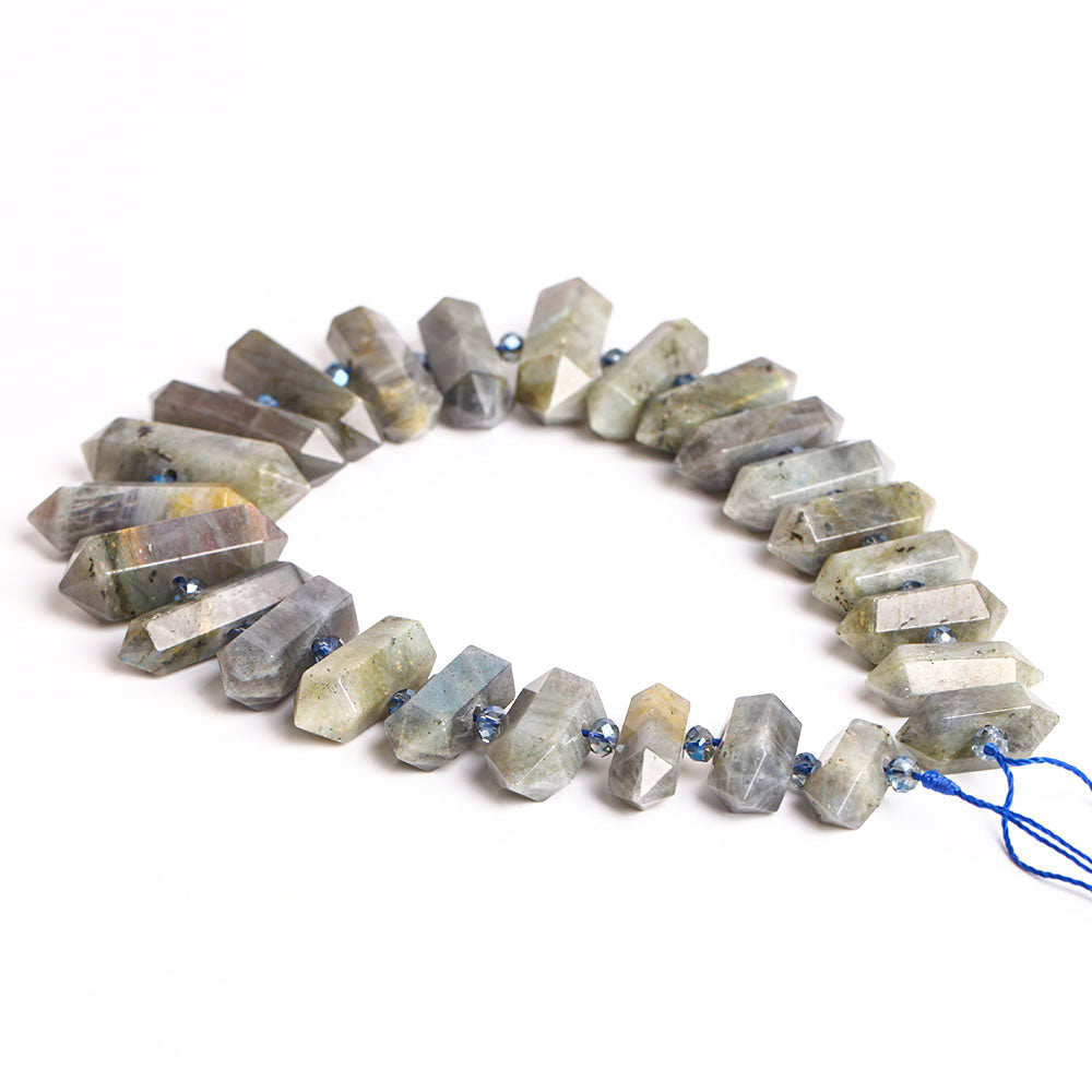 Labradorite Crystal Chain String for DIY