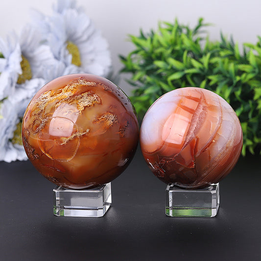 Fire Quartz Sphere