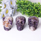 Dream Amethsyt Crystal Skull Carvings for Halloween