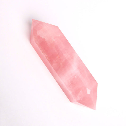 Set of 3 Rose Quartz Double Terminated Crystal Point
