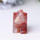 2" Wholesale Natural High Quality Beautiful Hand Carved Carnelian Elephant Crystal Figurine For Decoration