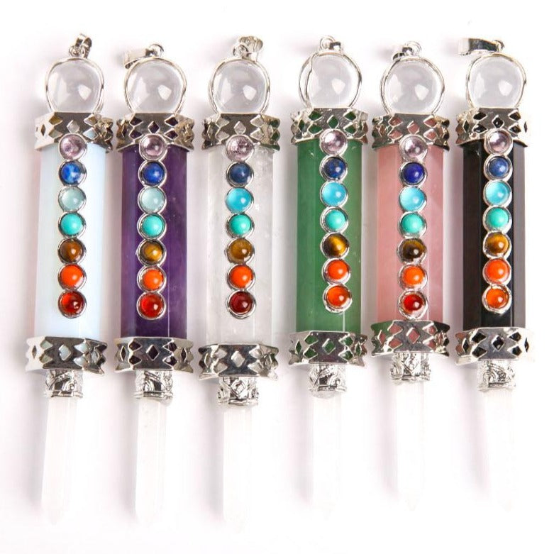 Crystal Jewelrys 7 Chakra Pendant