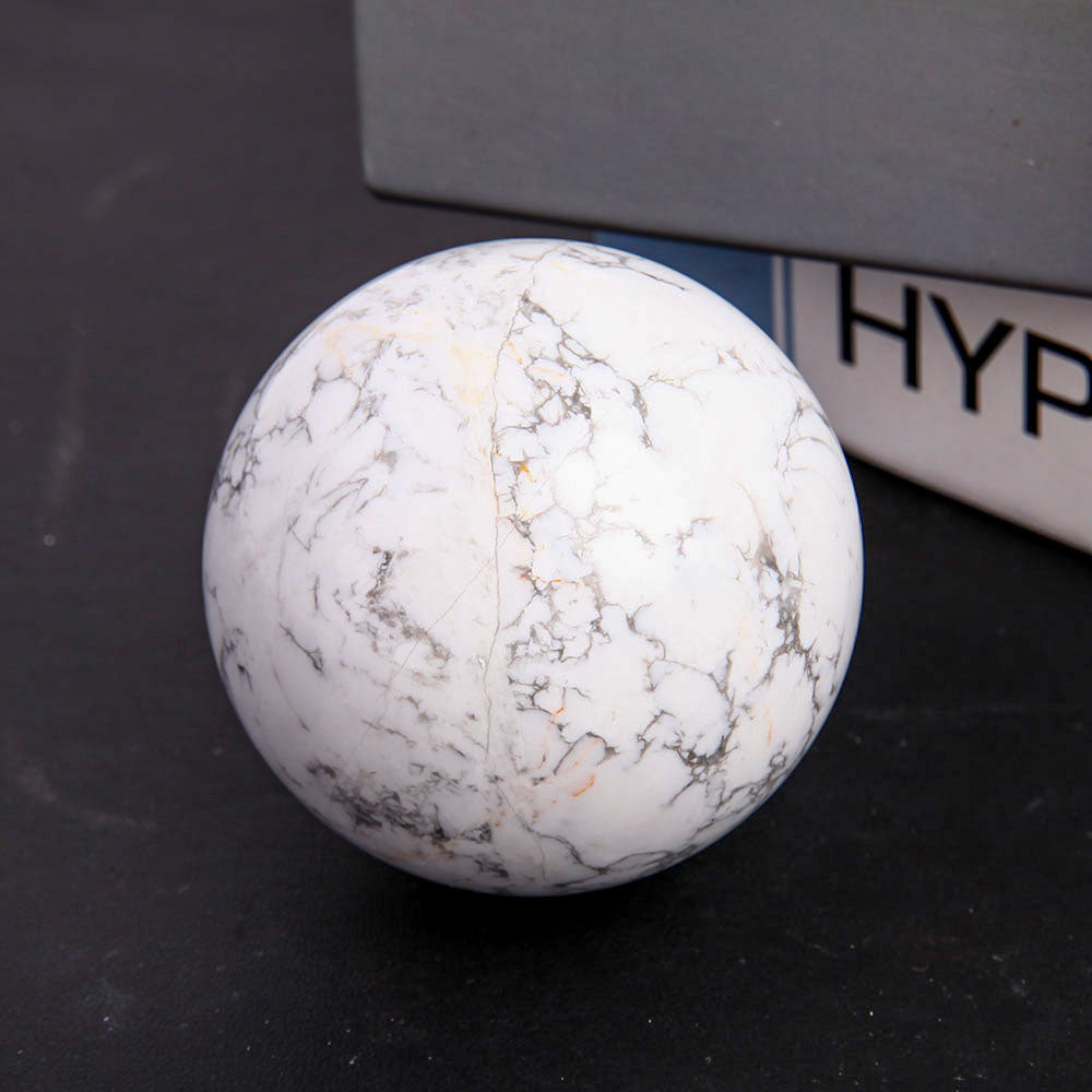 Howlite Crystal Sphere