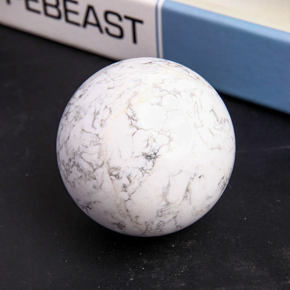 Howlite Crystal Sphere