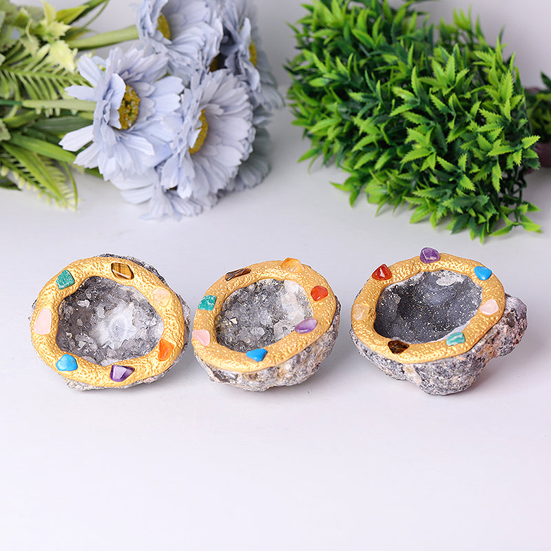 Druzy Agate Geodes for Sale