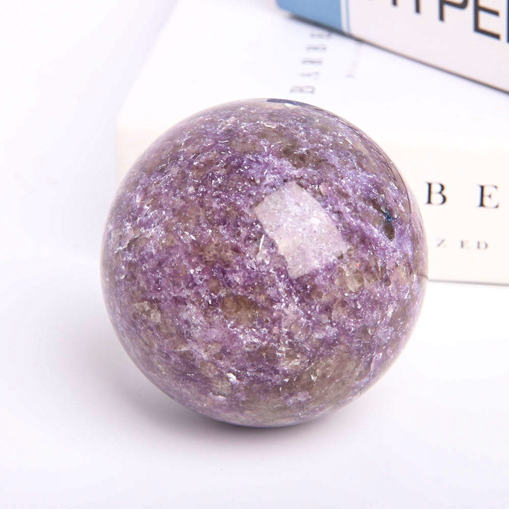 Lepidolite Sphere