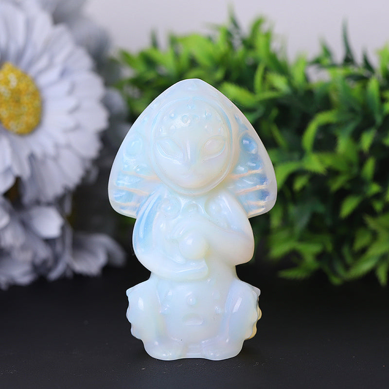 3.3" Opalite Crystal Carvings