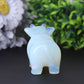 3.5" Opalite Cow Crystal Carving