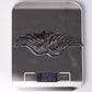 5.2" Silver Obsidian Wing Carving