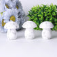 2" Howlite Mushroom Crystal Carvings