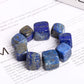 Natural Polished Stones Blue Lapis Lazuli Crystal Cubes