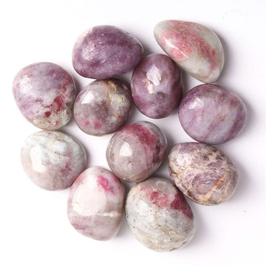 0.5kg Pink Tourmaline Crystal Tumbles