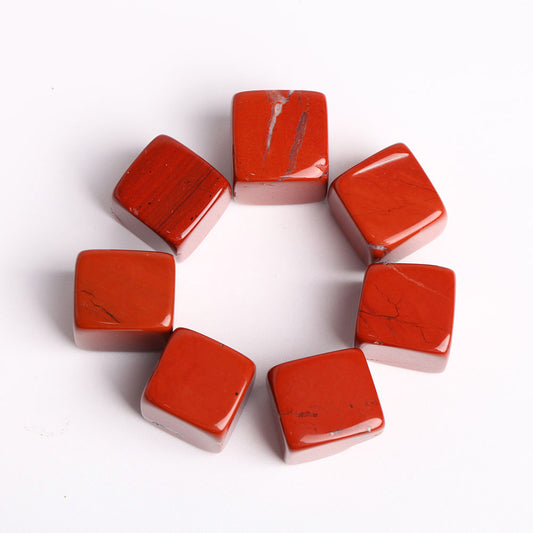 Red Jasper Crystal Cubes