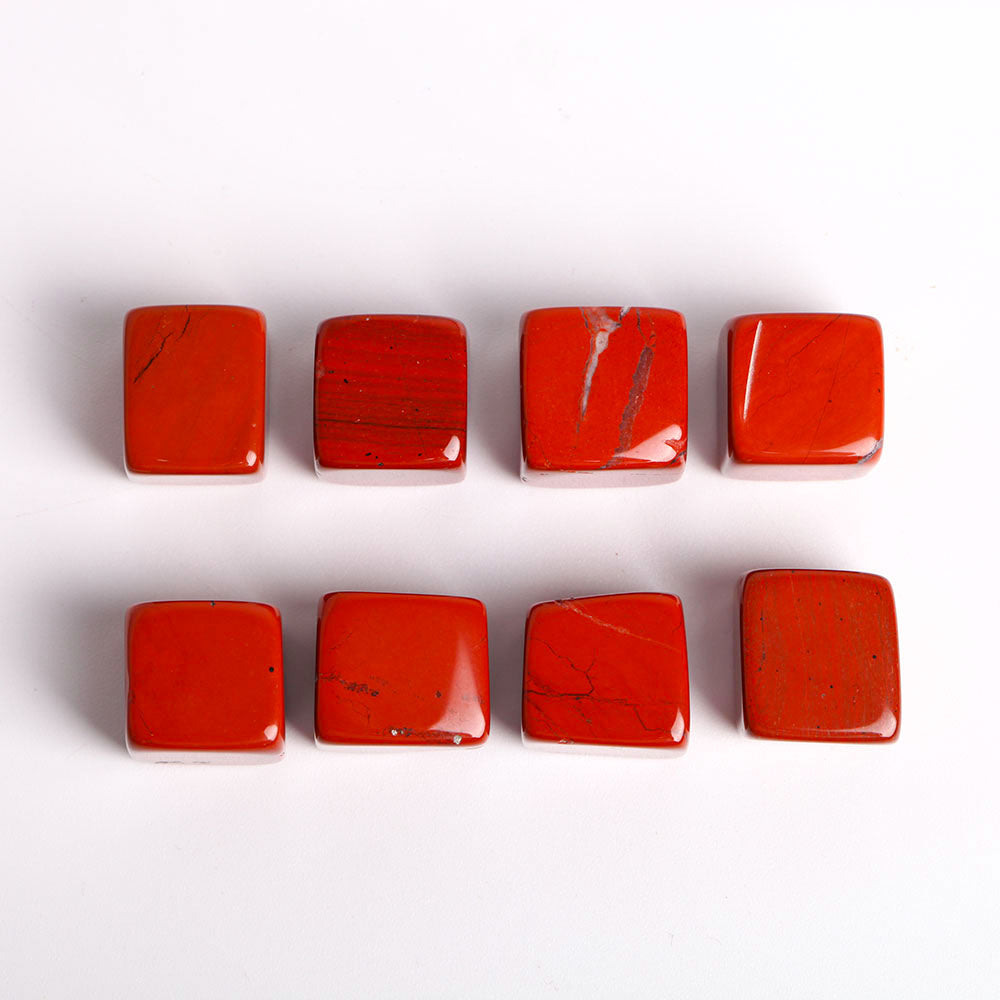 Red Jasper Crystal Cubes