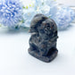 2.0" Mixed Crystal Chikorita Pokemon Carvings Crystal Healing Bulk Wholesale