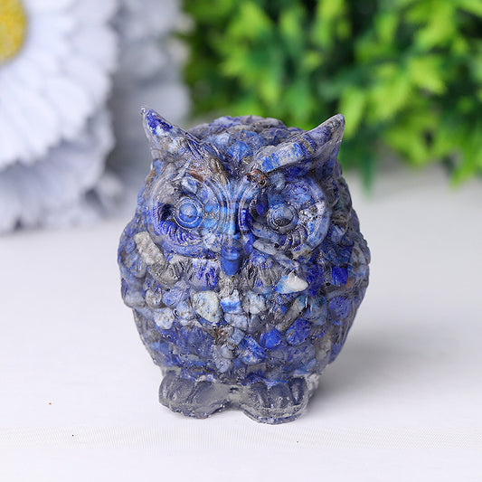 3" Cute Resin Owls for Collection