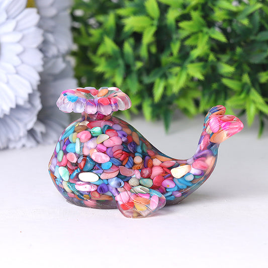 Resin Whale Shape Stand