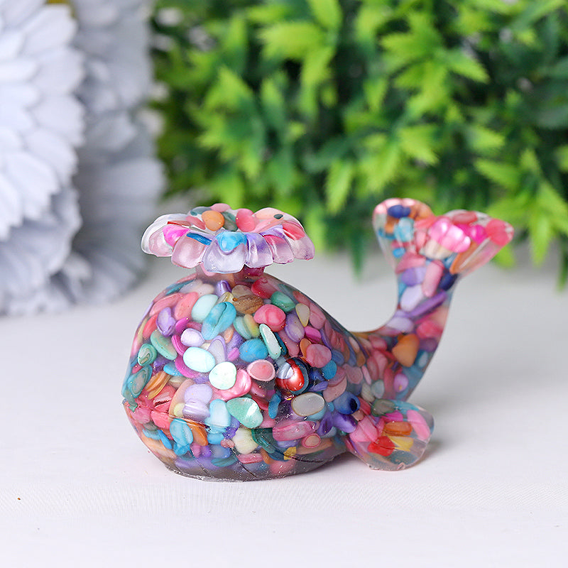 Resin Whale Shape Stand