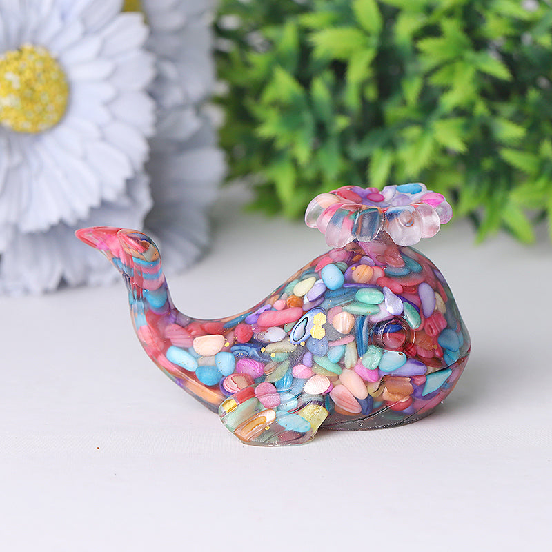 Resin Whale Shape Stand