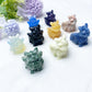 1.8" Mixed Crytsal Baby Dragon Carving Crystal Healing Bulk Wholesale