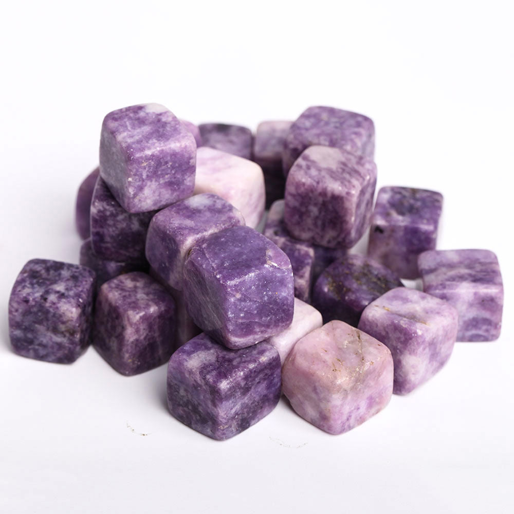 Purple Mica Crystal Cubes
