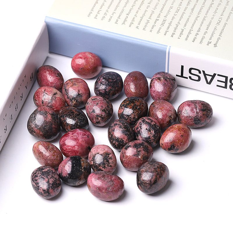 25mm-35mm Rhodonite Tumbles