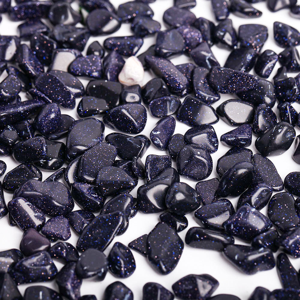 Blue Sand Stone Crystal Chips