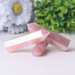 Wholesale Aura Rose Quartz Angel Crystal Points for Collection