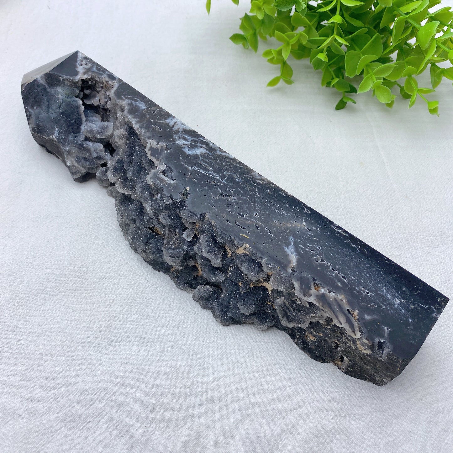 5.5"-12" Large Druzy Zinc Tower Crystal Healing Bulk Wholesale