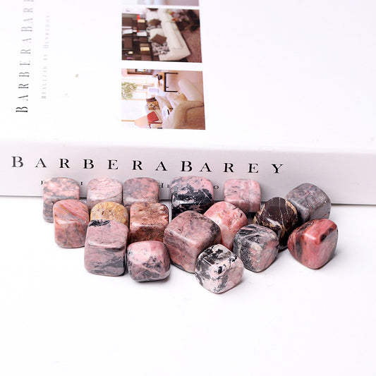 20mm-25mm Rhodonite Cubes