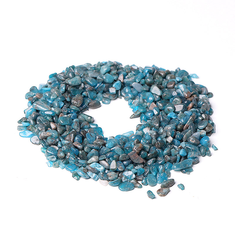 5-7mm Natural Blue Apatite Chips Crystal Chips
