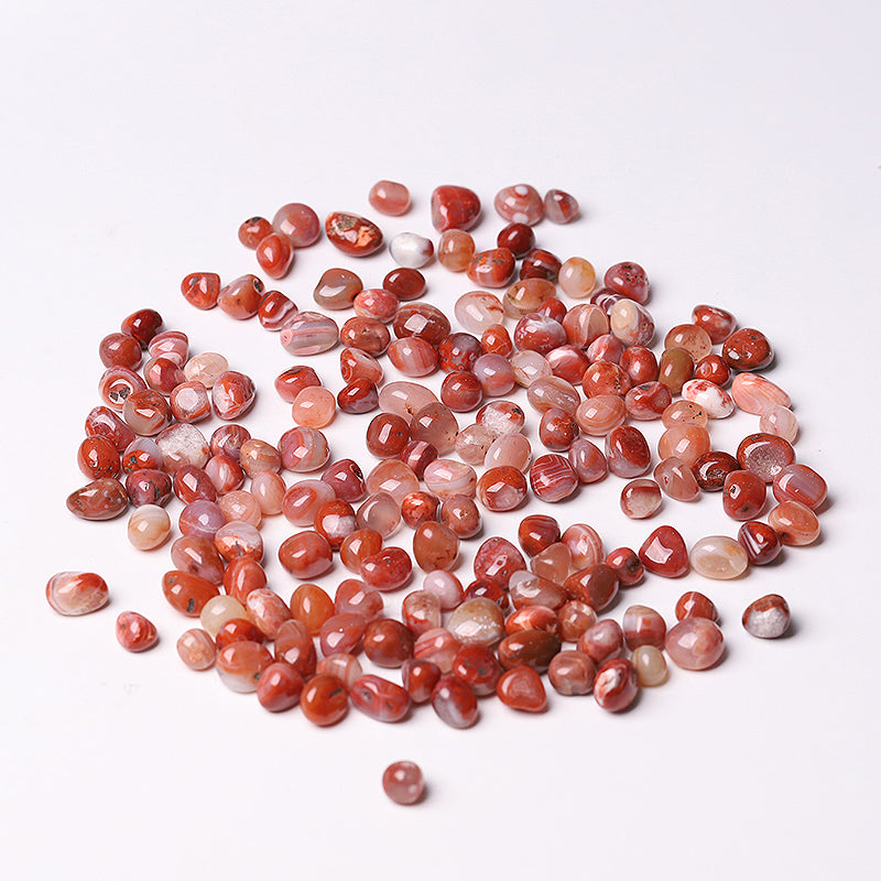 5-10mm High Quanlity Round Shape Carnelian Chips