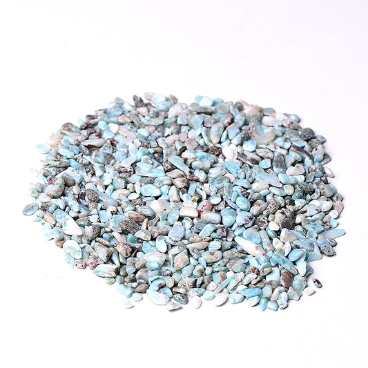 5-7mm Natural Larimar Chips Crystal Chips