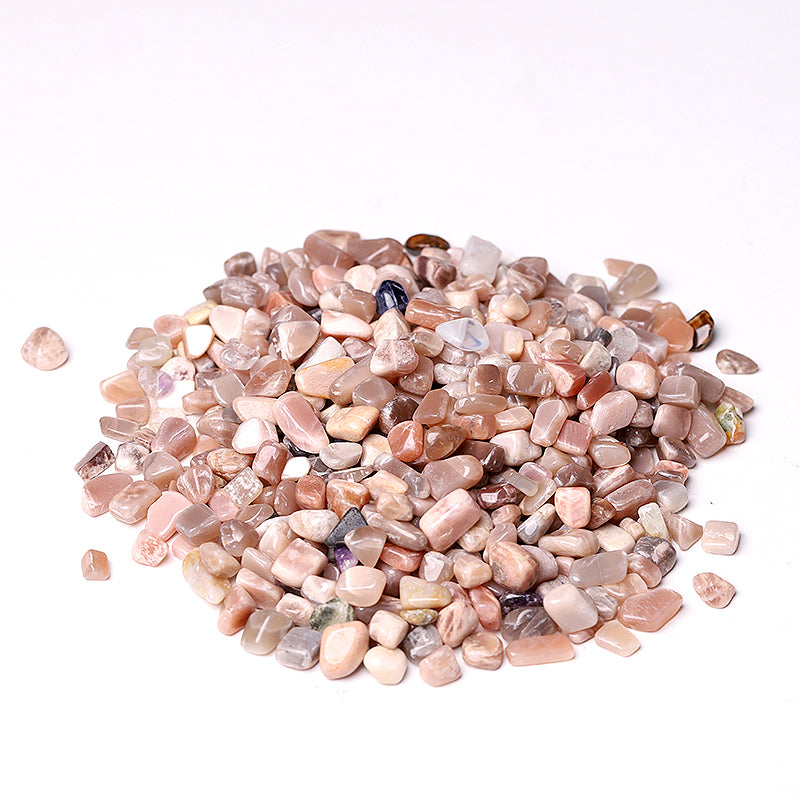 7-9mm Peach Moonstone Chips Crystal Chips for Decoration