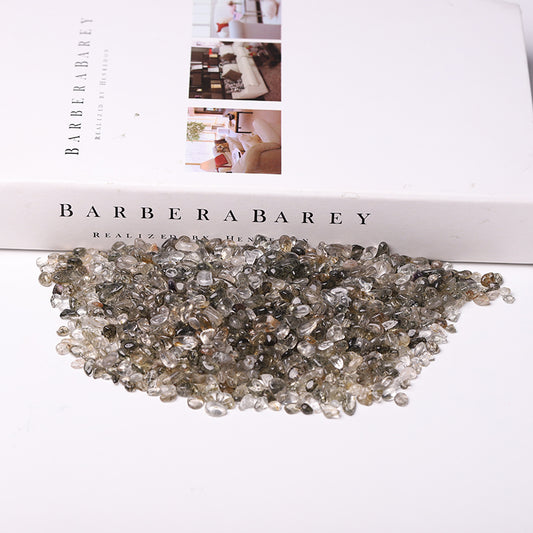 5-7mm Natural Rutiled Quartz Chips