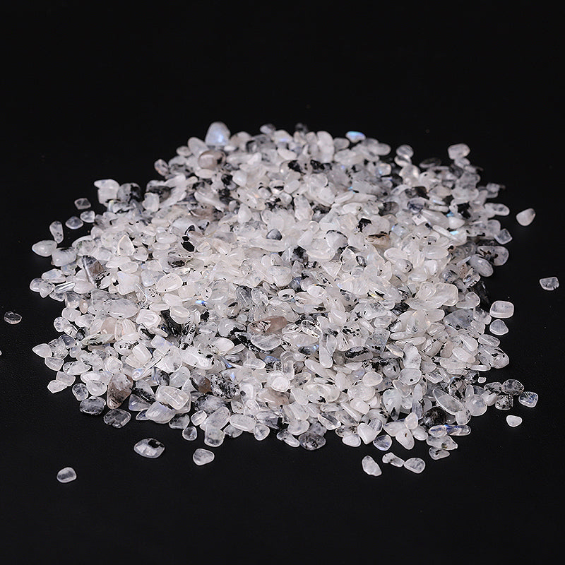Different Size Natural Moonstone Chips Crystal Chips for Decoration