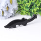 6" Hot Sale Black Obsidian Knife Carving