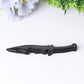 6" Hot Sale Black Obsidian Knife Carving