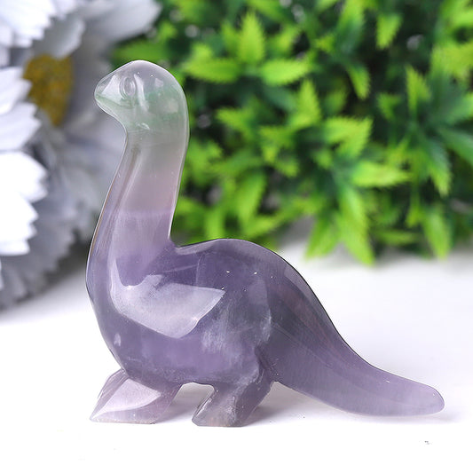 3" Hot Sale Crystal Dinosaurs Carving Natural Crystal Carving for Collection