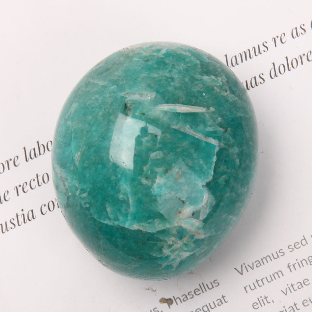 Amazonite Palm Stone 0.5kg