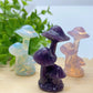 2.1" Mixed Crystal Mushroom Carvings Crystal Healing Bulk Wholesale